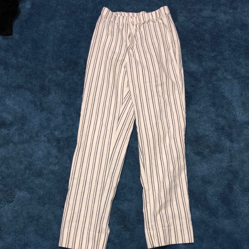 JOHN GALT WHITE AND GREY PANTS